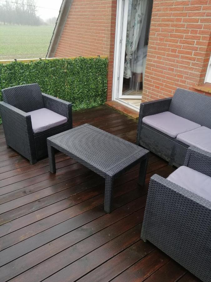 Ferienwohnung Haus Valentin Dornum Exterior foto